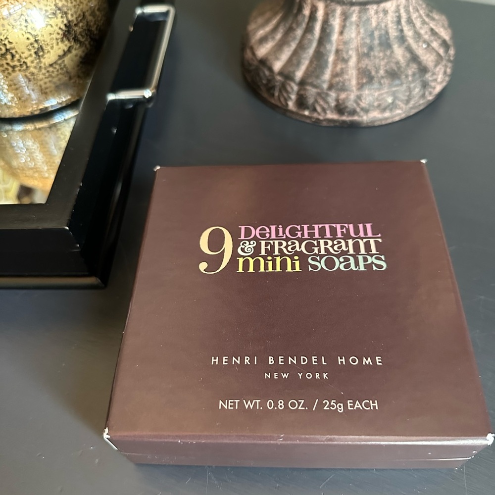 Henri Bendel Home Fragrant Mini Soaps - Dark Brown